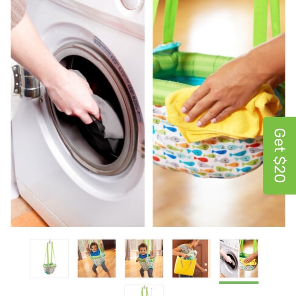 SOLD! Evenflo jumper - Picture 6 of 9